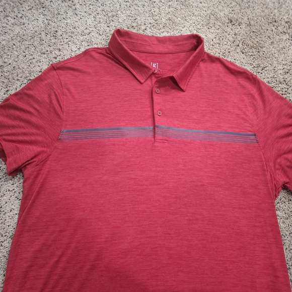 George Brand red polo 3x - Picture 3 of 10